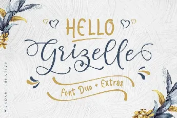 Hello Grizelle Duo font