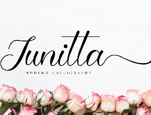 Junitta font