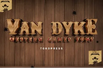 VAN DYKE font