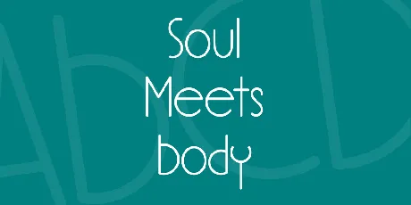 Mf Soul Meets Body font