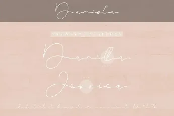 Damiola Demo font