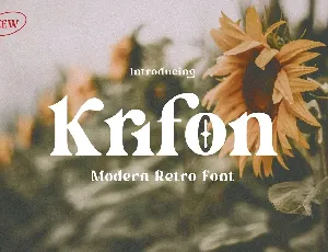 Krifon font