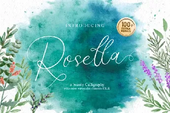 Rosetta Calligraphy font