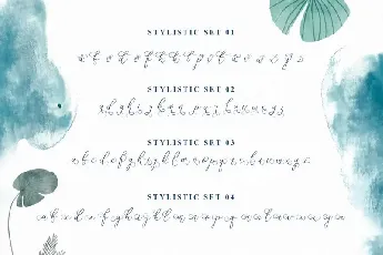 Rosetta Calligraphy font