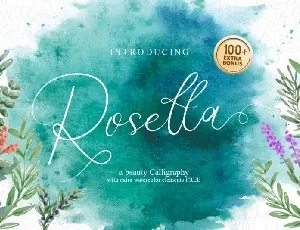 Rosetta Calligraphy font