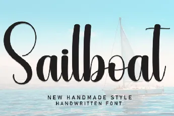 Sailboat Script font