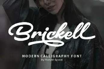 Brickell font