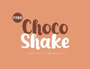 Choco Shake font