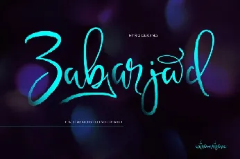 Zabarjad font