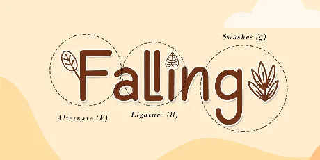 Autumn Ceria font