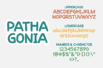 Pathagonia font