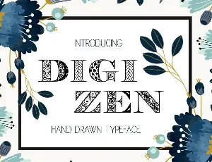 Digizen font