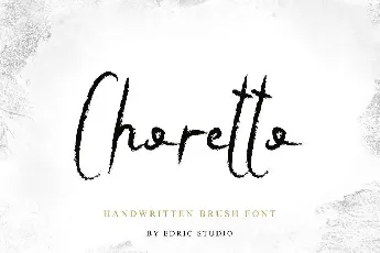 Choretto Demo font