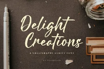 Delight Creations font