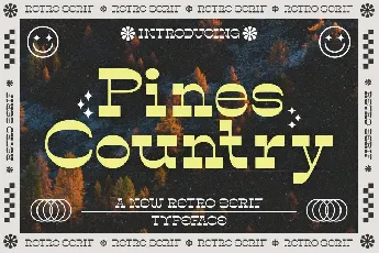 Pines Country font