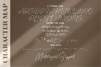 Renattha Signate font