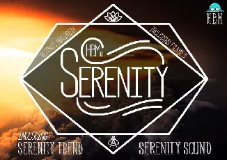 HBM Serenity font