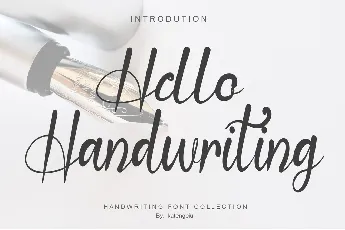 Hello Handwriting font