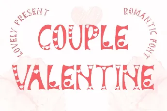 Couple Valentine font