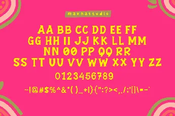 Guava Juice font