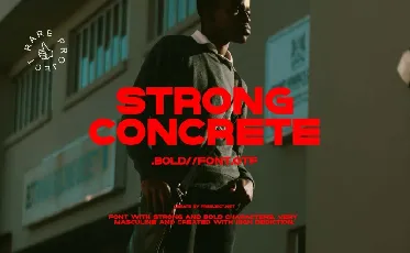 Strong Concrete font