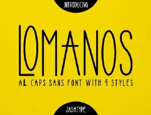 Lomanos Sans Serif font