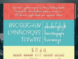 Bicycle Typeface font