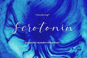 Serotonon Handwritten Script font