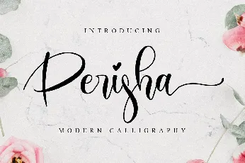 Perisha font