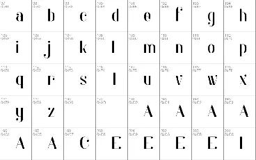 Kocka font