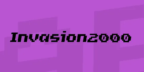 Invasion2000 font