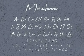 Morachinno Demo font