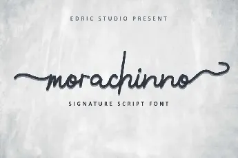 Morachinno Demo font