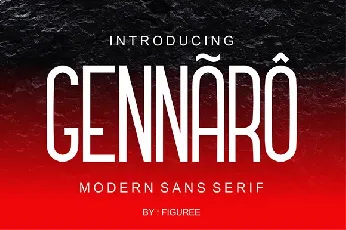 Gennaro Sans font