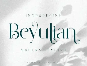 Beyulian font