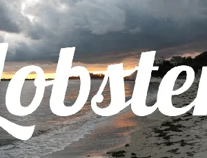 Lobster Script font