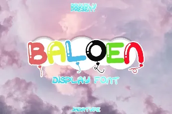 Baloen font