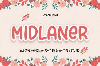 MIDLANER font