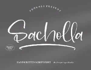 Sacholla font