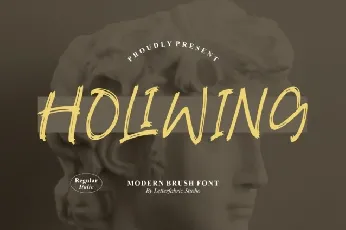 Holiwing font