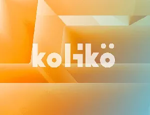 KolikÃ¶ font