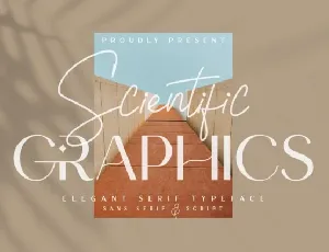 Scientific Graphics Duo font