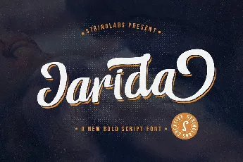 Jarida Bold Script font