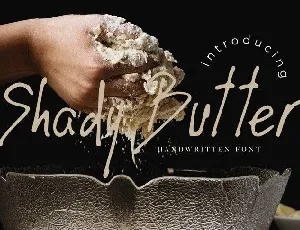 Shady Butter font