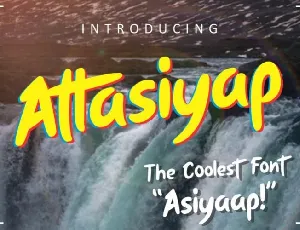 Attasiyap Script font