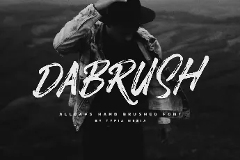 DaBrush font