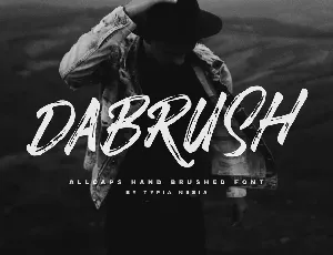 DaBrush font