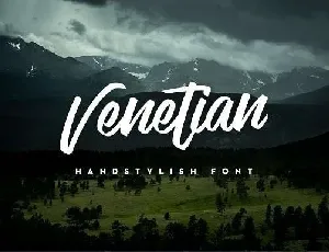 Venetian font