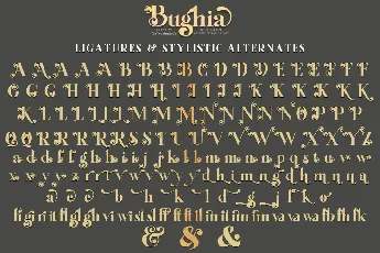 Bughia font