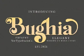 Bughia font